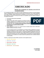 Comunicado # - 001-2023 Procedimiento (Ebr-Ebe-Eba)