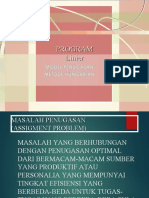 PERTEMUAN III Masalah-Penugasan