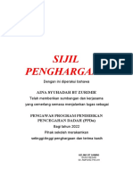 SIJIL PENGHARGAAN PPDa