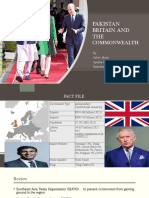 Pakistan Britain and THE: Commonwealth