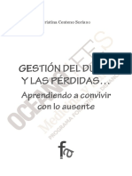 Gestion Del Duelo. Aprendiendo A Vivir Con Lo Ausente