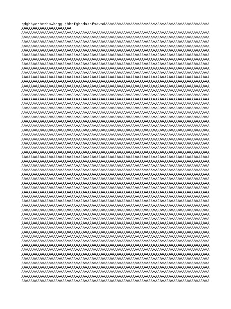 Random Text for Stress Testing | PDF