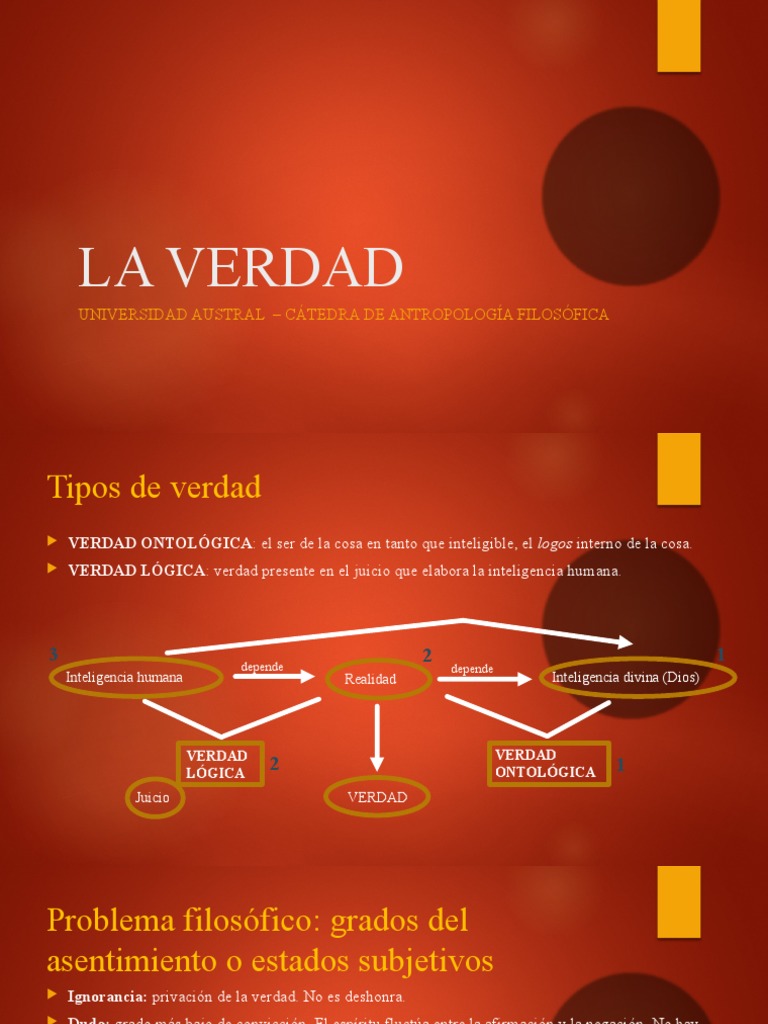 La Verdad 2017 | PDF | Verdad | Certeza