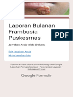 Laporan Bulanan Frambusia Puskesmas