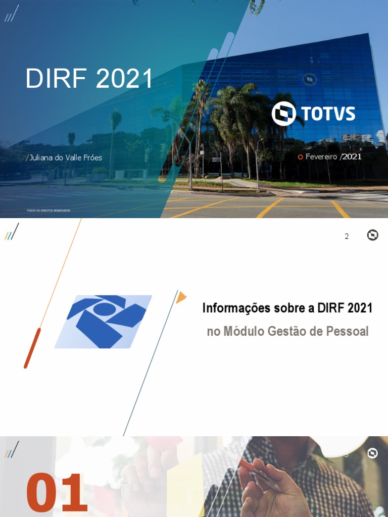 Dirf Apresentação | PDF | Informática