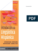 HUALDE Introduccion A La Linguistica Hispanica 1