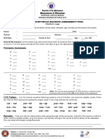 Learners Individual Reading Assessment Tool