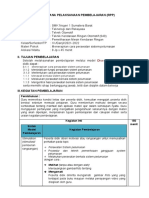 RENCANA PELAKSANAAN PEMBELAJARAN Pelumasan