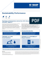 OPPANOL BMBcert - First Range of Polyisobutenes Derived From 100 - Renewable Feedstock