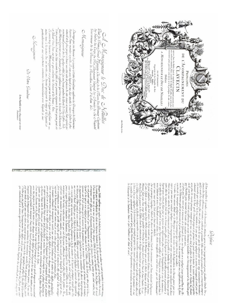 Dandrieu, JeanFrancois Principes de Du Clavecin