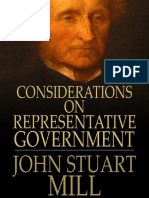 Considerations On Representative Government - John Stuart Mill
