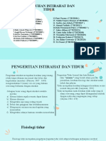 Kebutuhan Istirahat Dan Tidur: Disusun Oleh