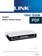 TD-8816 User Guide