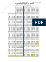 Bus Schedule July 2011 v1