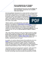 El Lazo Se Estrecha Alrededor de Los Trombos Asociados A Las Vacunas de Oxford y Janssen 15-4-21