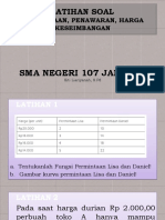 Latihan Soal Demand-Supply