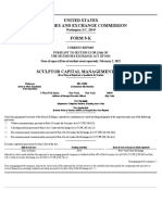 Sculptor Capital Form 8-K Filing Provides Estimated January 2022 Net Return of -2.64