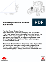 Massey Ferguson Tractors Service Manual Repair 230 231 231S 235 240 241 243 253