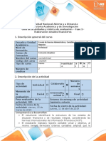 Guia de Actividades y Rubrica de Evaluacion-Fase 3-Elaboración Estados Financieros