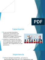 Capacitacion y Evaluacion Del Desempeño