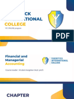 Yardstick International College YIC Online Financial Accounting Course