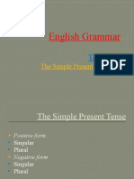 English Grammar The Simple Present Tense