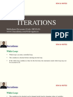5.C Language Iterations