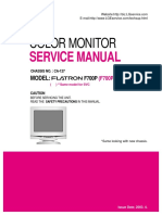 Manual LG Flatron F700PJ - E