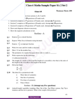 CBSE Class 6 Maths Sample Paper SA2 Set 2