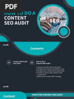 Content SEO Audit