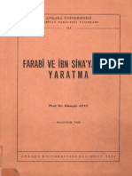 Atay Farabi Ve İbn Sinaya Göre Yaratma