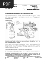 Service Information No: 981113: Actuator Piston Stroke Limitation For A4VG Alternating Flush Valve