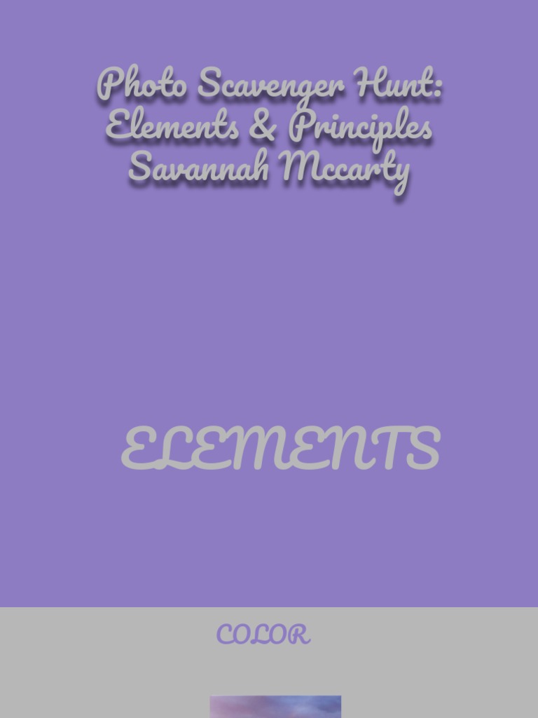 Photo Scavenger Hunt | PDF