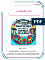 Bienvenidos Al Preescolar Inicio de Ciclo Escolar