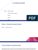 Genre Sastera Kanak-Kanak