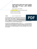 Informe Aclarar Si Es Venta o Donación Del Predio Canterayoc 600M2