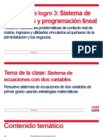 Sistemas de ecuaciones lineales