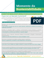 3 - O Que É Ser Um Operador Sustentável