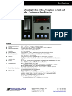 Catalog Pneumercator tms3000 Spec Sheet