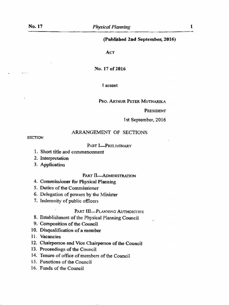 Physical planning act pdf voting government