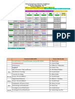 Final Time Table January - June 2023 For Students