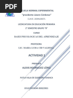 Tipos de Aprendizaje y Educabilidad