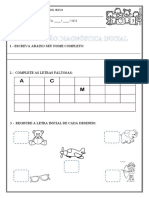 Diagnose LP 2º Ano 2023