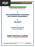 CMA Part 1 Study Notes Overview | PDF
