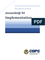 Roadmap For Implementation For The Columbus Division of Police