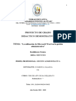 Proyecto de Grado Demostrativo Gestion Administrativa