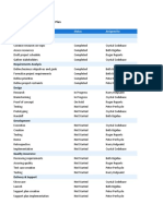 Software Development Project Plan