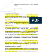 Características de la evaluación formativa