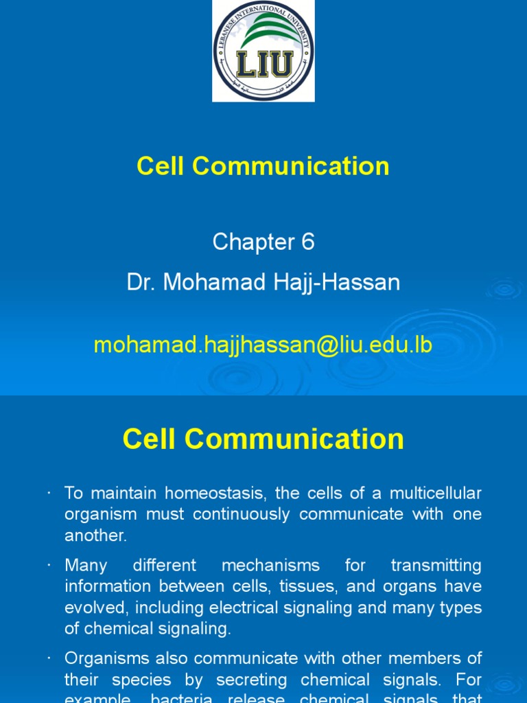 Cell Signaling for Biology Students | PDF | Cell Signaling | Hormone