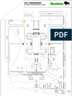 Peguis-Selkirk Treaty Monument - Map of Legislative Building Grounds